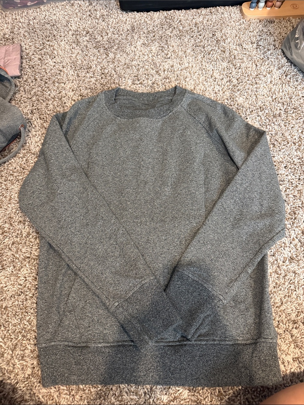 Lululemon Scuba Grey Crewneck Sweatshirt